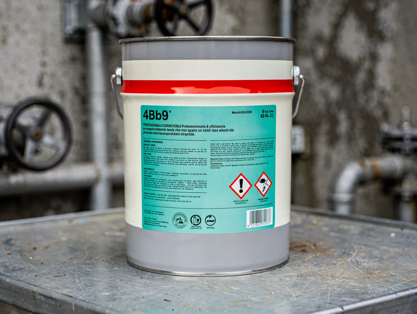 Protective rubber gloves and sealed heavy disposal bags placed beside an outdoor wash station after containment.